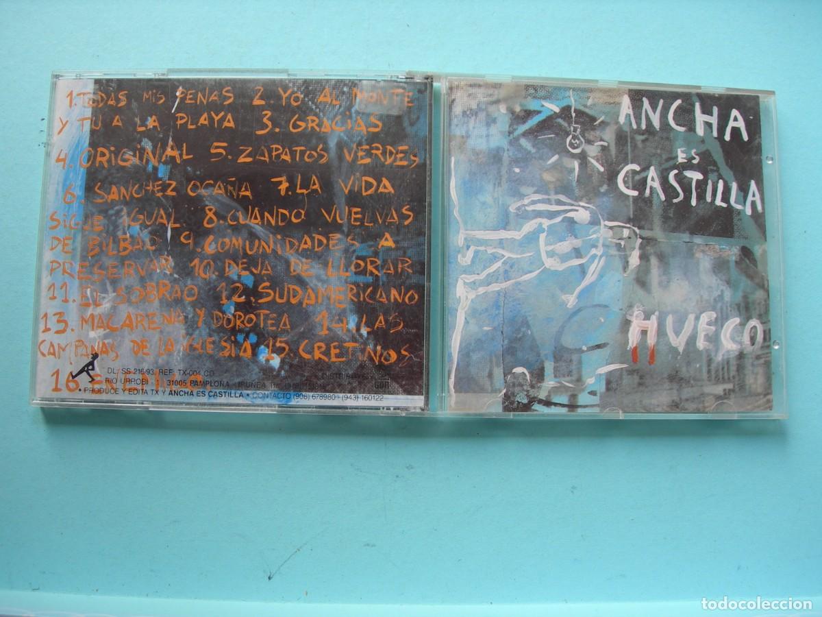 CDs de M&uacute;sica: ANCHA ES CASTILLA / HUECO / CD / 16 TEMAS / ROCK