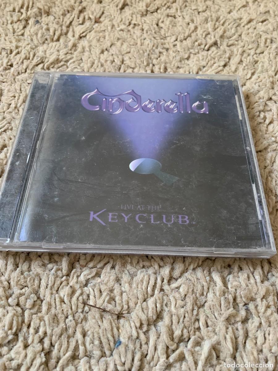 CDs de M&uacute;sica: CD. CINDERELLA. LIVE AT THE KEYCLUB. LIBRILLO. BUENA CONSERV. PEDIDO MINIMO 10 EUROS.
