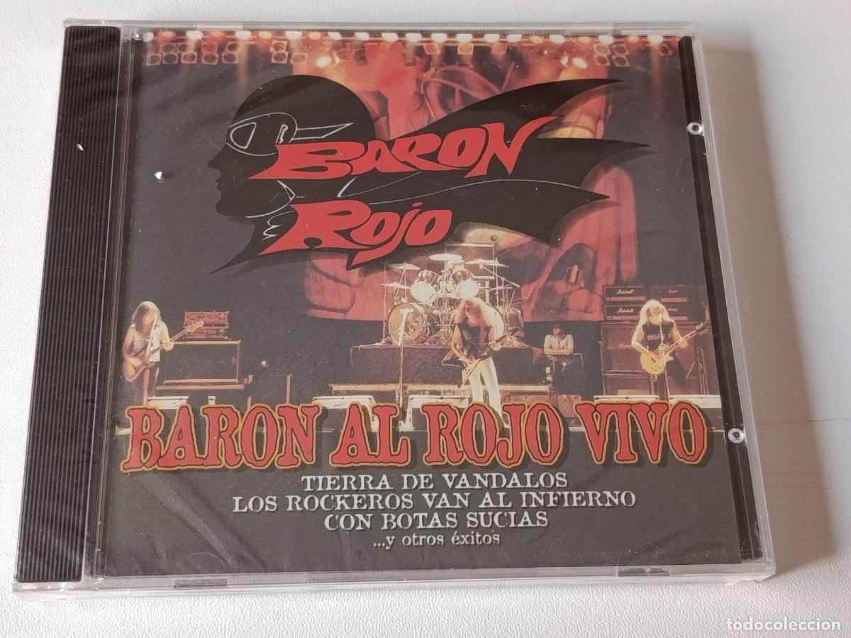 CDs de M&uacute;sica: CD BARON ROJO BARON AL ROJO VIVIO TIERRA DE VANDALOS NUEVO PRECINTADO
