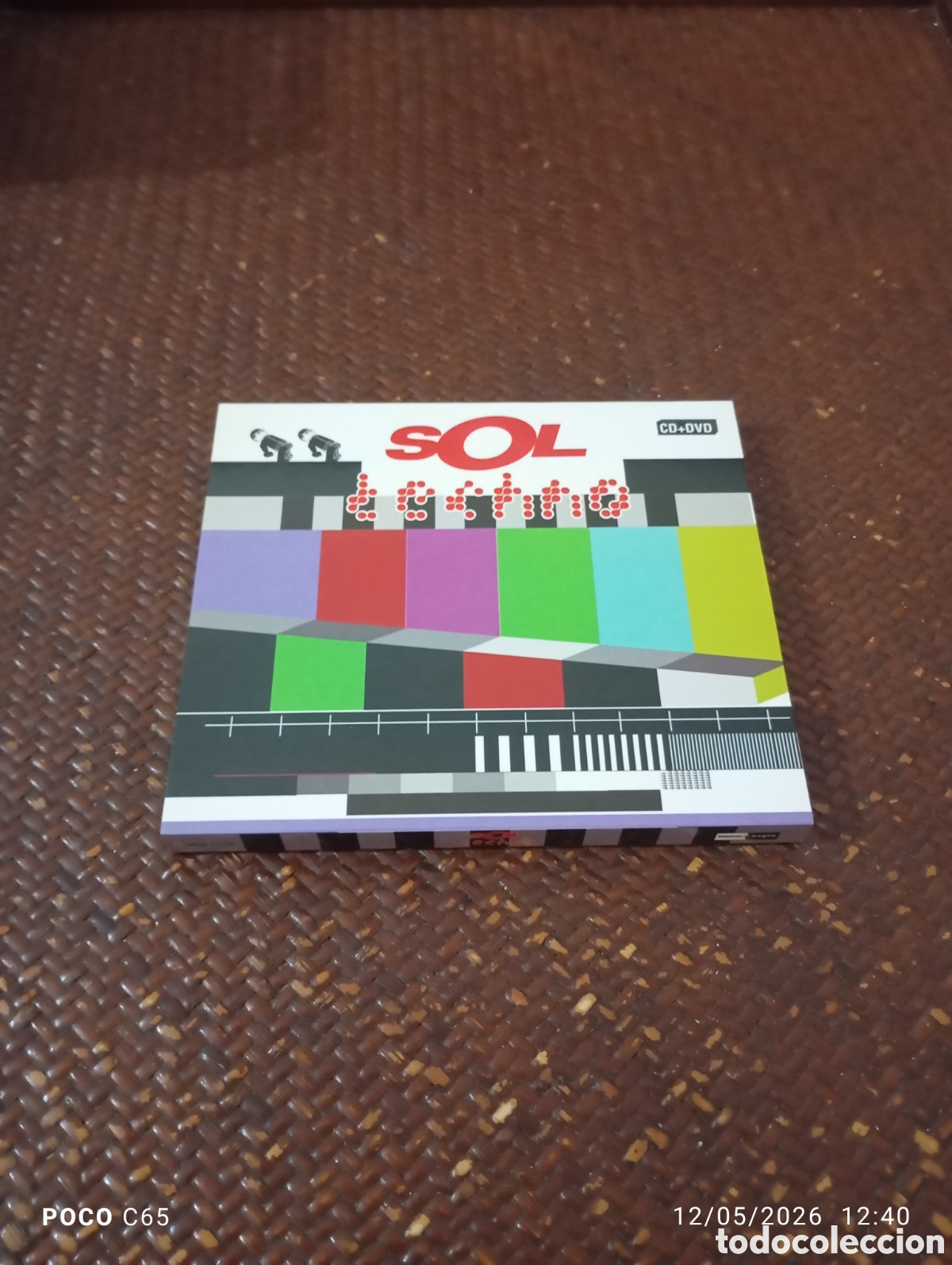 CDs de M&uacute;sica: Sol techno CD+ DVD como nuevo