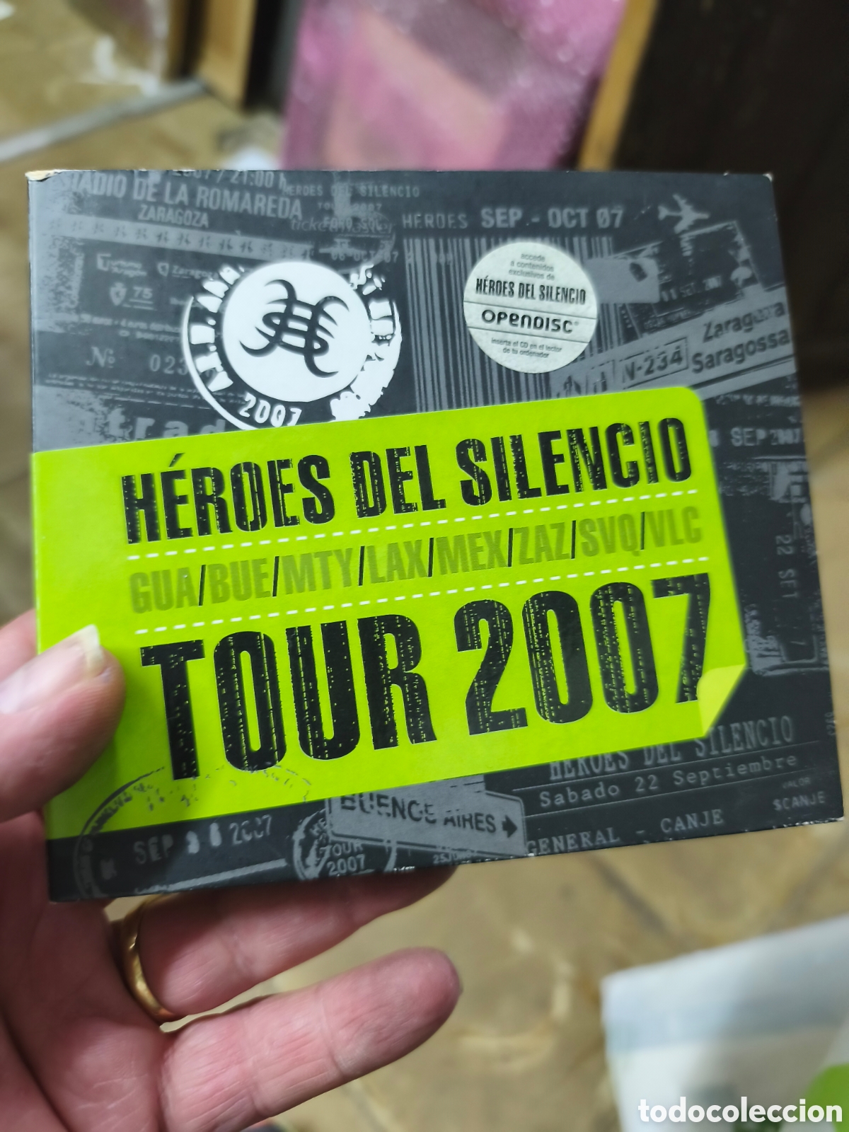 CDs de M&uacute;sica: HEROES DEL SILENCIO TOUR 2007 CD
