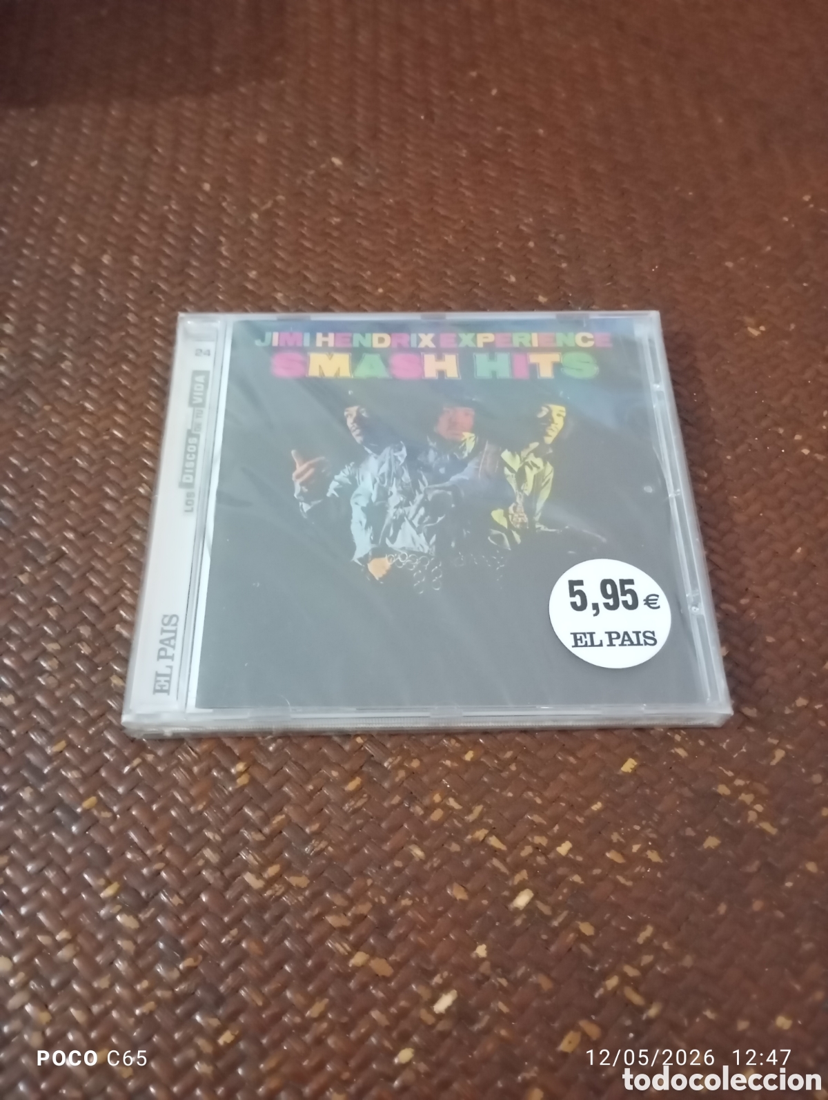 CDs de M&uacute;sica: Jimi hendrix experience Smash hits precintado