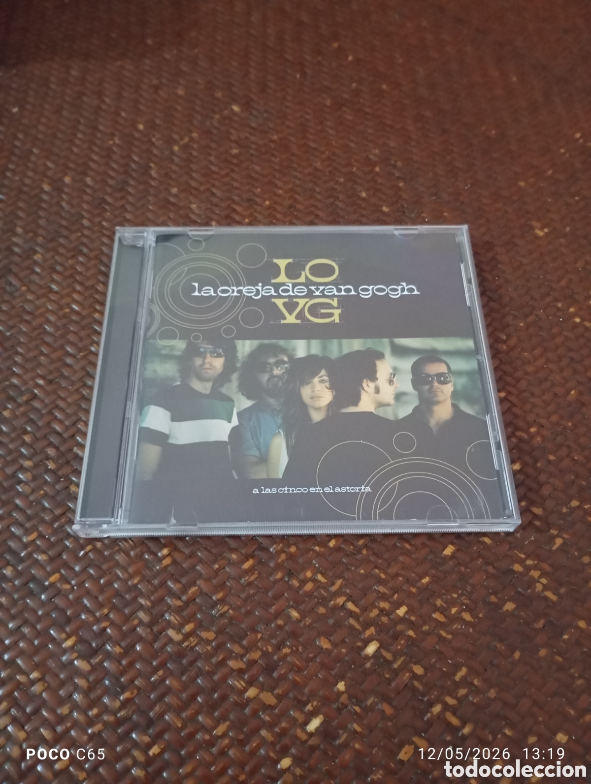 CDs de M&uacute;sica: La oreja de van Gogh a las cinco en el astoria