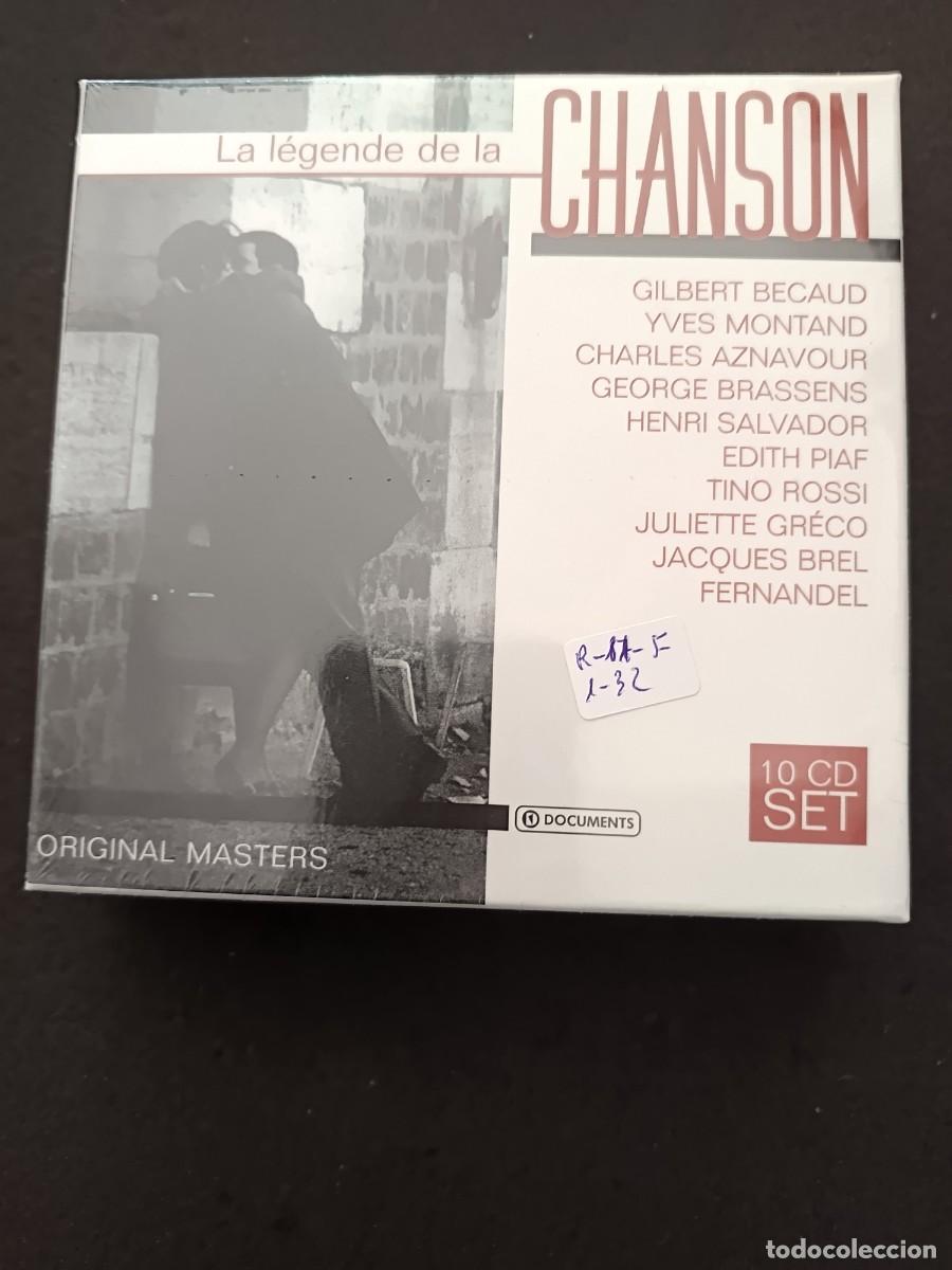 CDs de M&uacute;sica: 10 CD SET. LA L&Eacute;GENDE DE LA CHANSON