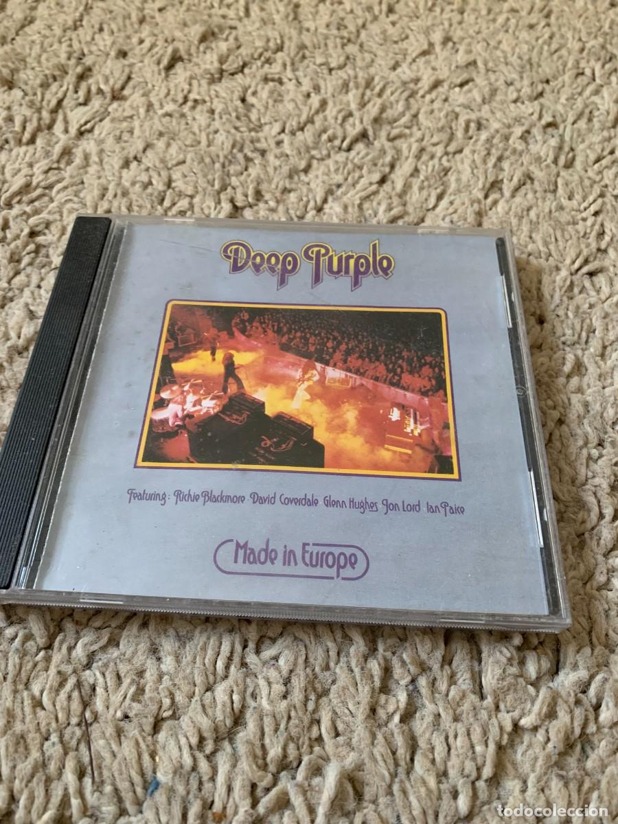 CDs de M&uacute;sica: CD. DEEP PURPLE. MADE IN EUROPE. PEDIDO MINIMO 10 EUROS.