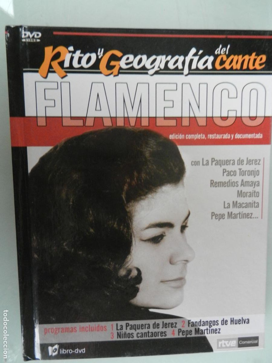 CDs de M&uacute;sica: RITO GEOGRAFICO FLAMENCO VOL II - LA PAQUERA - PACO TORONJO - LA MACANITA ... DVD +LIBRO