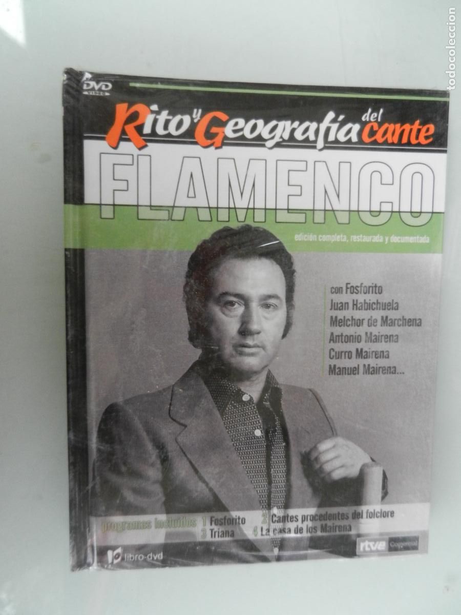 CDs de M&uacute;sica: RITO GEOGRAFICO FLAMENCO VOL XII - FOSDORITO , HABICHUELA - MAIRENA ... - DVD+LIBRO PRECINTADO