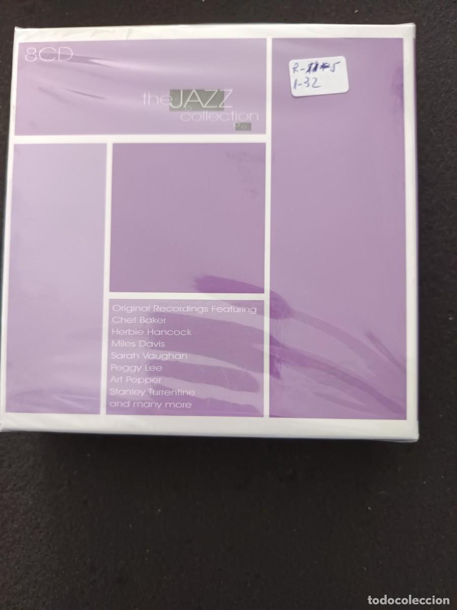 CDs de M&uacute;sica: 8 CD SET. THE JAZZ COLLECTION: CHET BAKER, HERBIE HANCOOCK, MILES DAVIS, SARAH VAUGHAN Y OTROS