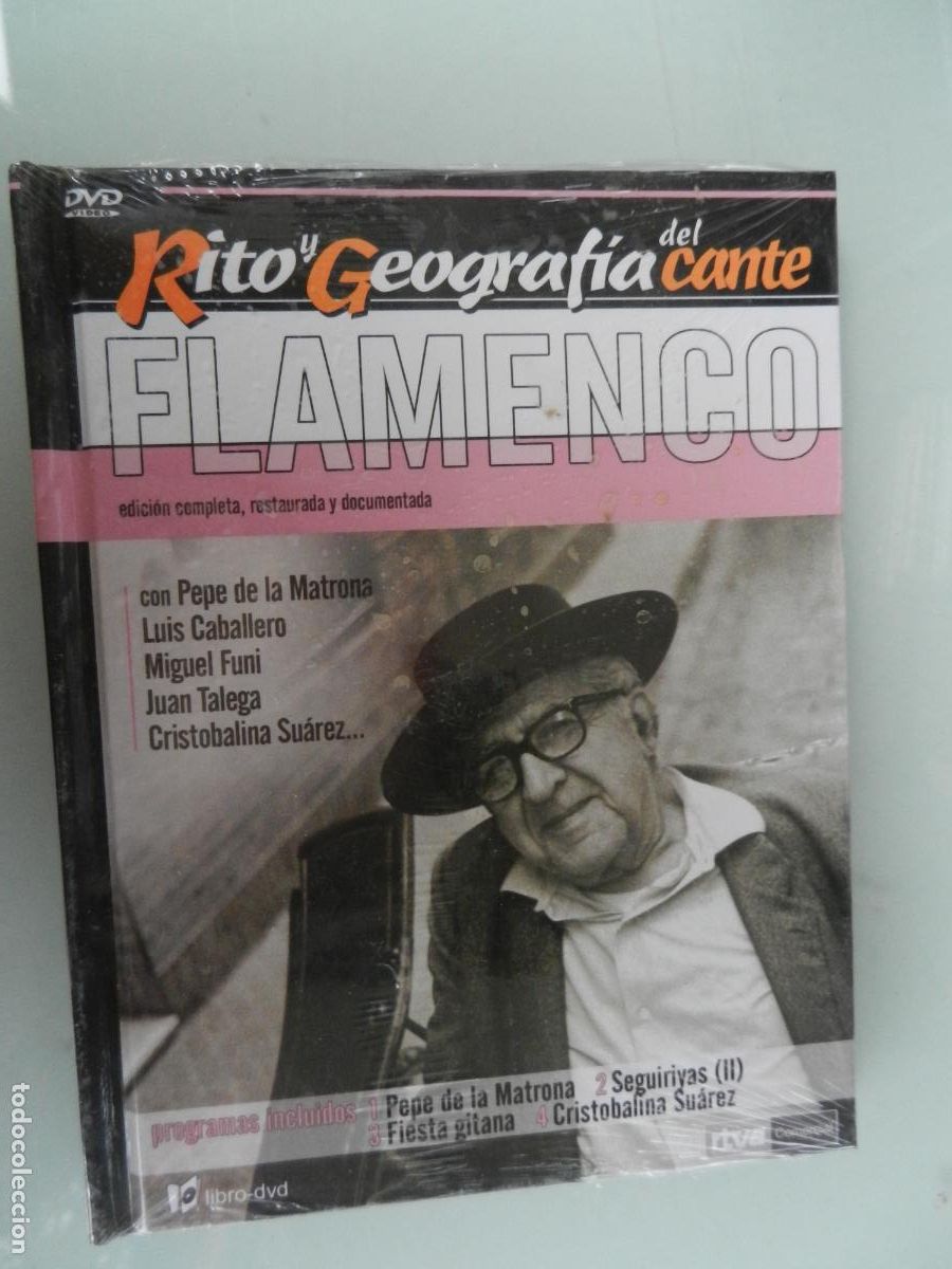 CDs de M&uacute;sica: RITO GEOGRAFICO FLAMENCO VOL IV- PEPE DE LA MATRONA , JUAN TALEGA - FUNI - DVD+LIBRO PRECINTADO