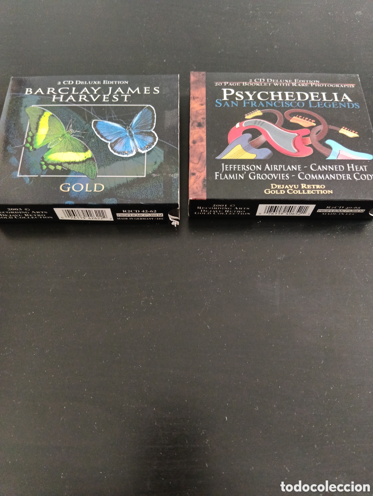 CDs de M&uacute;sica: BARCLAY JAMES HARVEST y PSICODELIA
