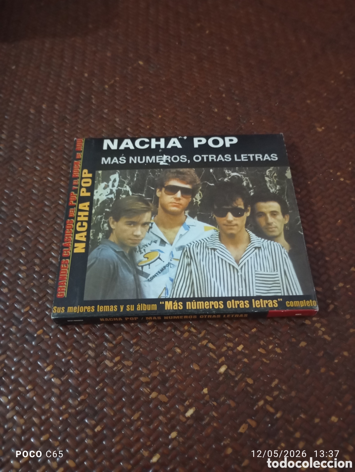 CDs de M&uacute;sica: Nacha pop m&aacute;s n&uacute;meros otras letras CD como nuevo