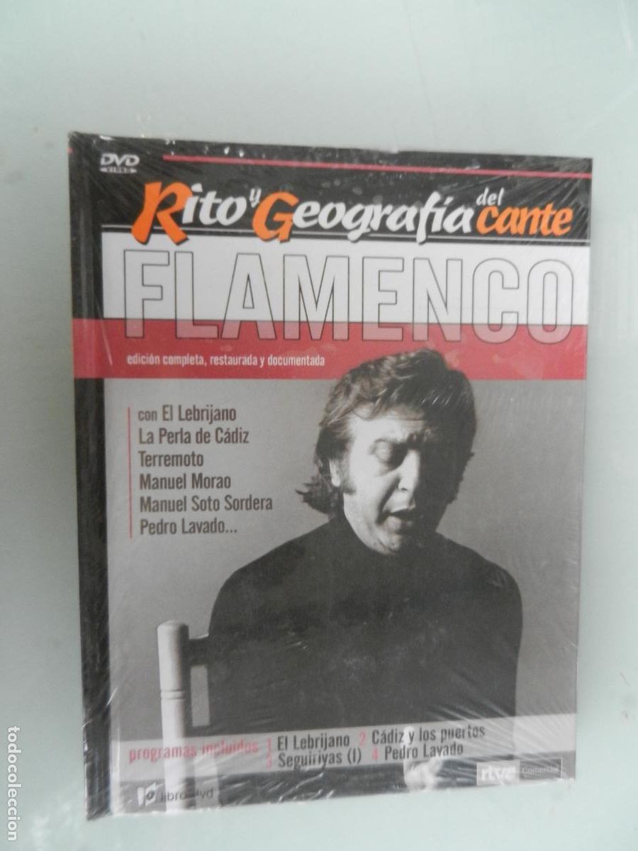 CDs de M&uacute;sica: RITO GEOGRAFICO FLAMENCO VOL III EL LEBRIJANO , LA PERLA MANUEL SOTO - DVD +LIBRO PRECINTA