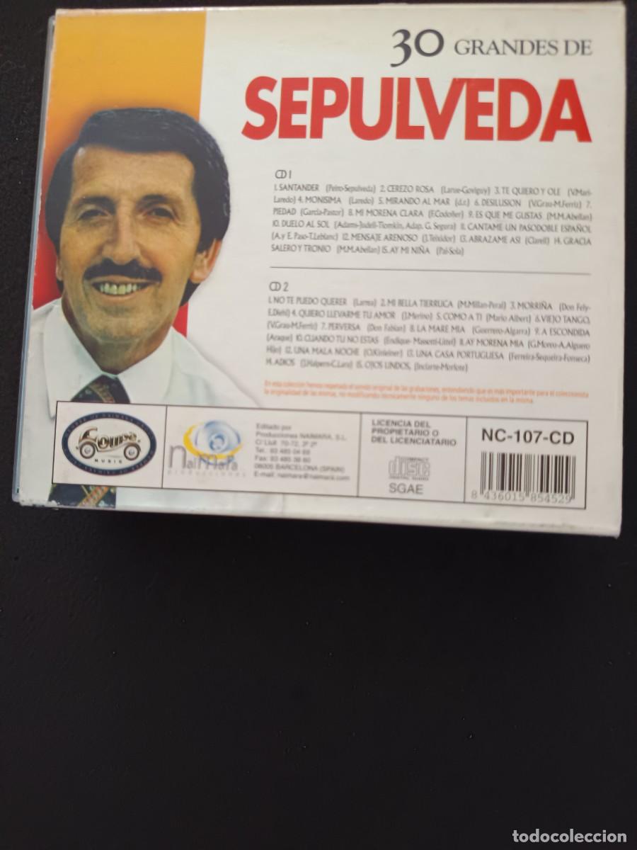CDs de m&uacute;sica: 2 CD . 30 GRANDES DE SEPULVEDA - Foto 2