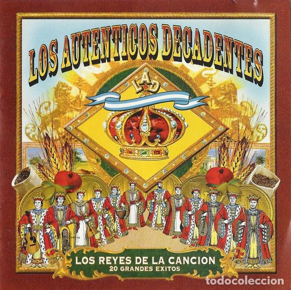CDs de M&uacute;sica: CD LOS AUTENTICOS DECADENTES - Los Reyes De La Cancion - Ariola 2001 - 74321 91616-2 (NM/NM)