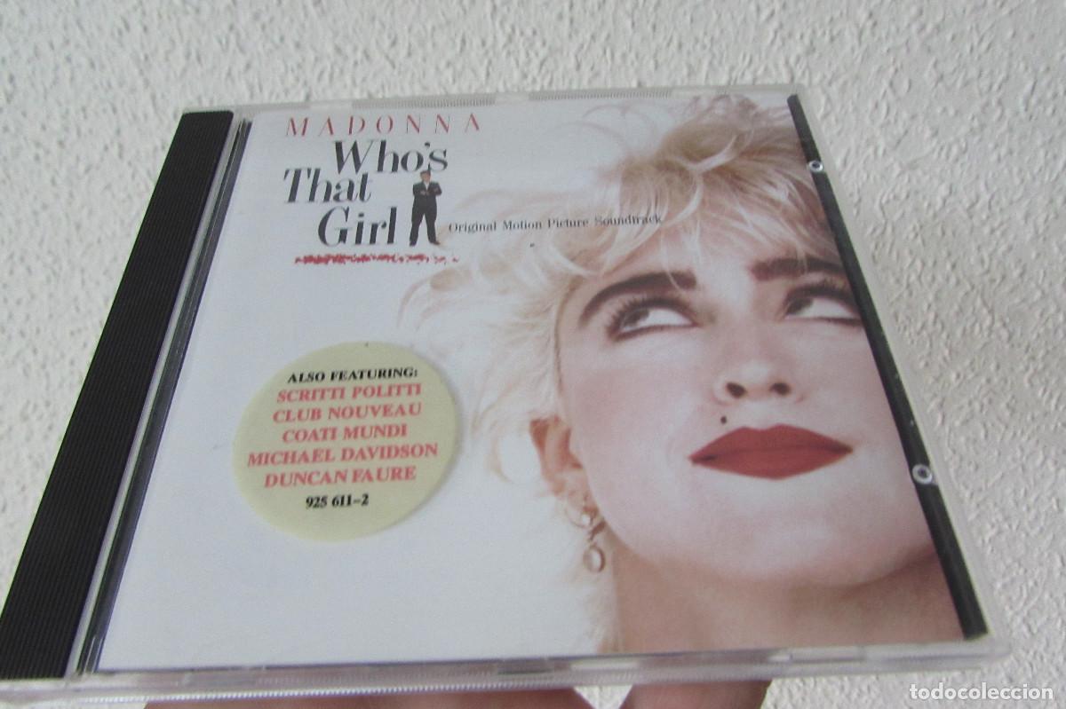 CDs de M&uacute;sica: Madonna - Who&rsquo;s That Girl