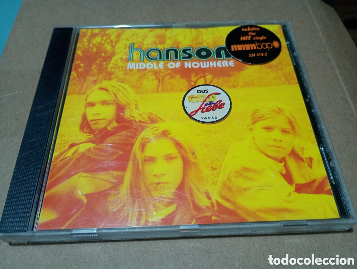 CDs de m&uacute;sica: Hanson CD middle of nowhere - Foto 1