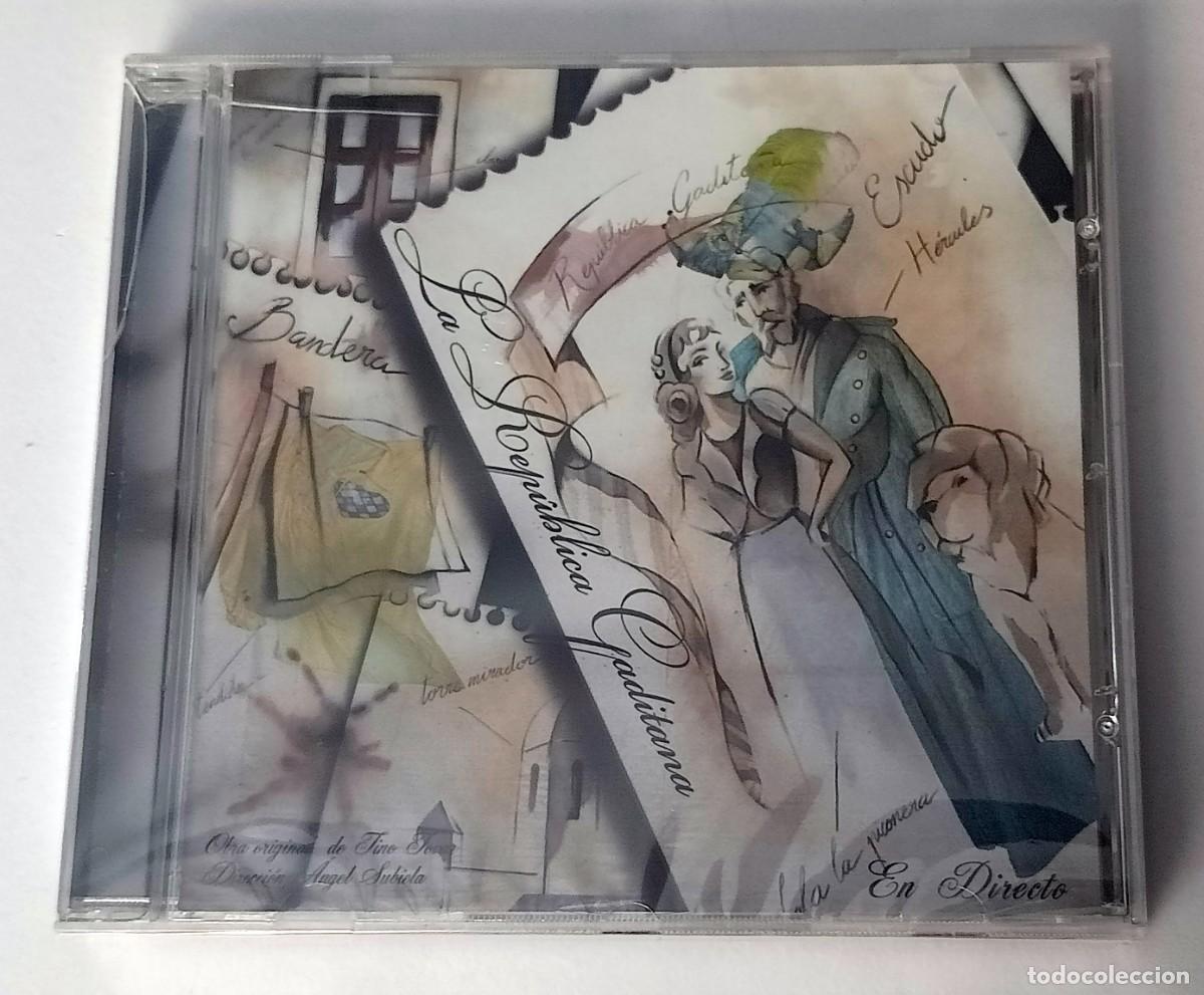 Musik-CDs: CARNAVAL DE CADIZ 2007 - CD COMPARSA LA REP&Uacute;BLICA GADITANA (TINO TOVAR)