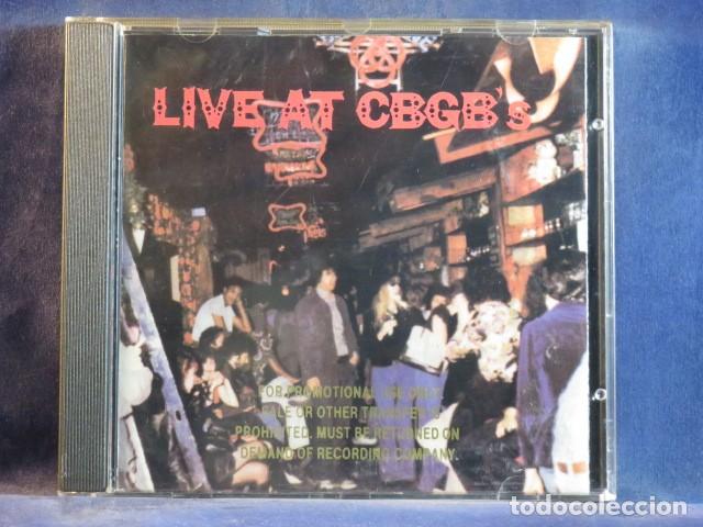 CDs de M&uacute;sica: VARIOUS &ndash; LIVE AT CBGB'S - THE HOME OF UNDERGROUND ROCK - CD
