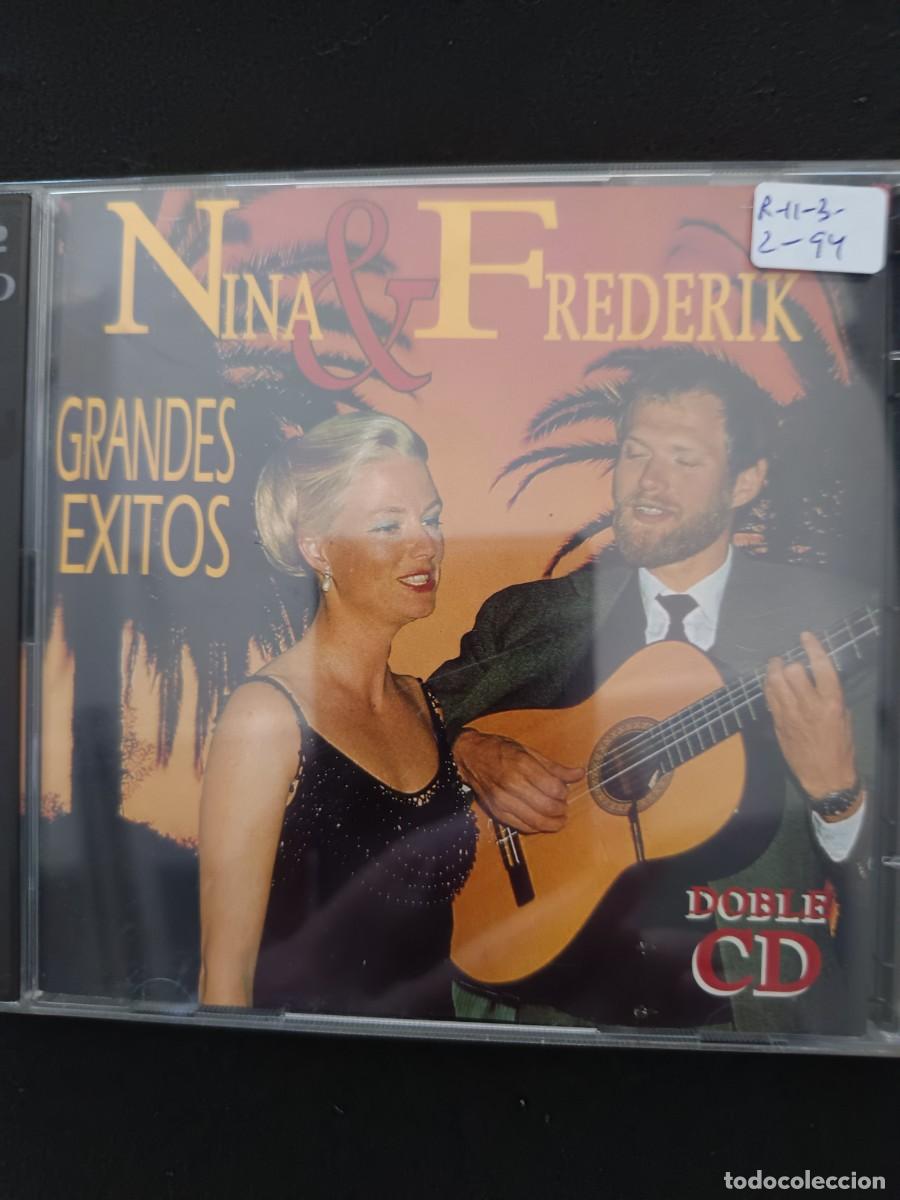 CDs de m&uacute;sica: 2 CD. NINA & FREDERIK. GRANDES &Eacute;XITOS - Foto 1