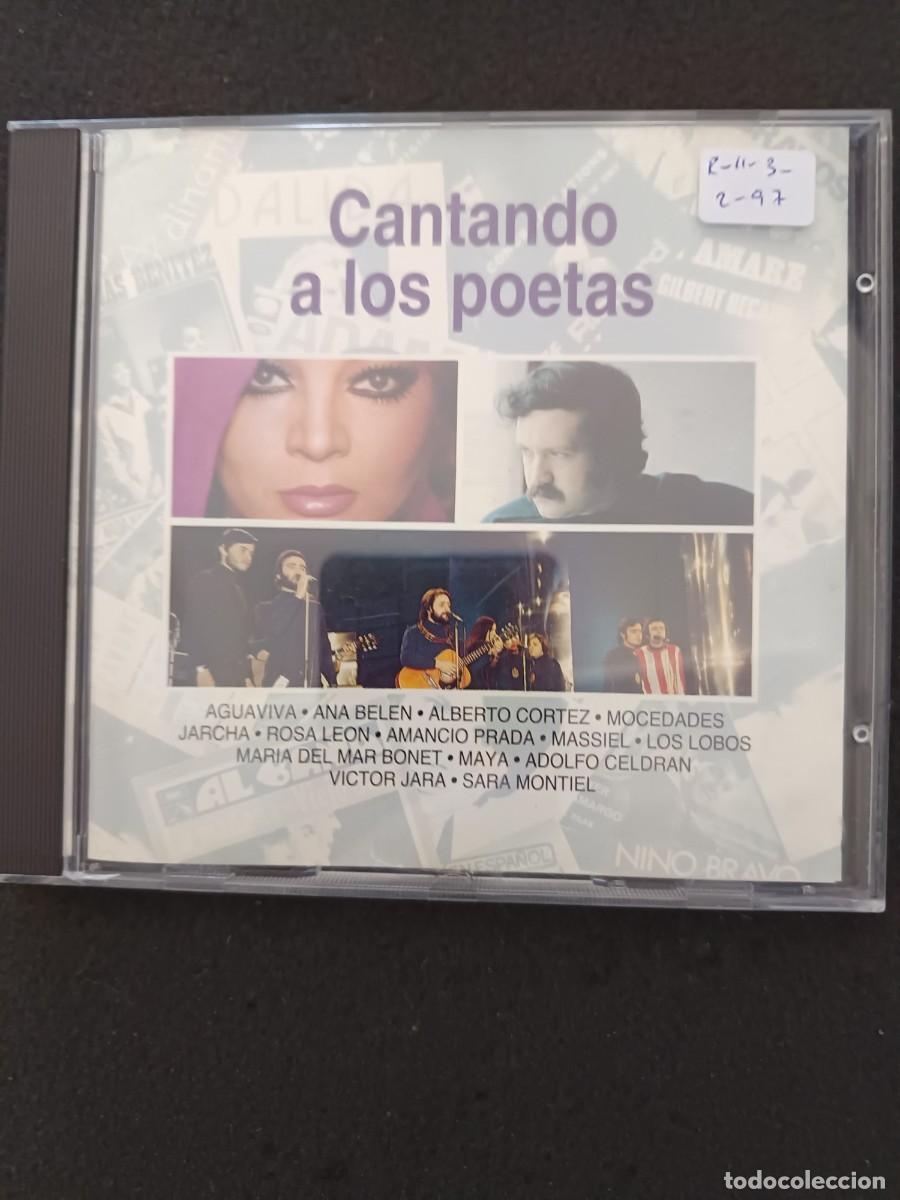 CDs de M&uacute;sica: CANTANDO A LOS POETAS. AGUAVIVA, ANA BEL&Eacute;N, ALBERTO CORTEZ, MOCEDADES Y OTROS