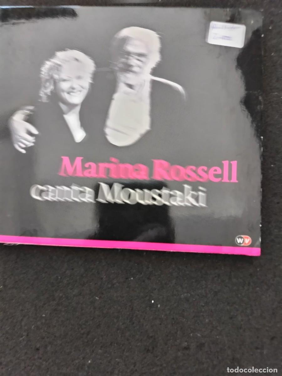 CDs de M&uacute;sica: MARINA ROSSELL CANTA MOUSTAKI (CON LIBRETO)