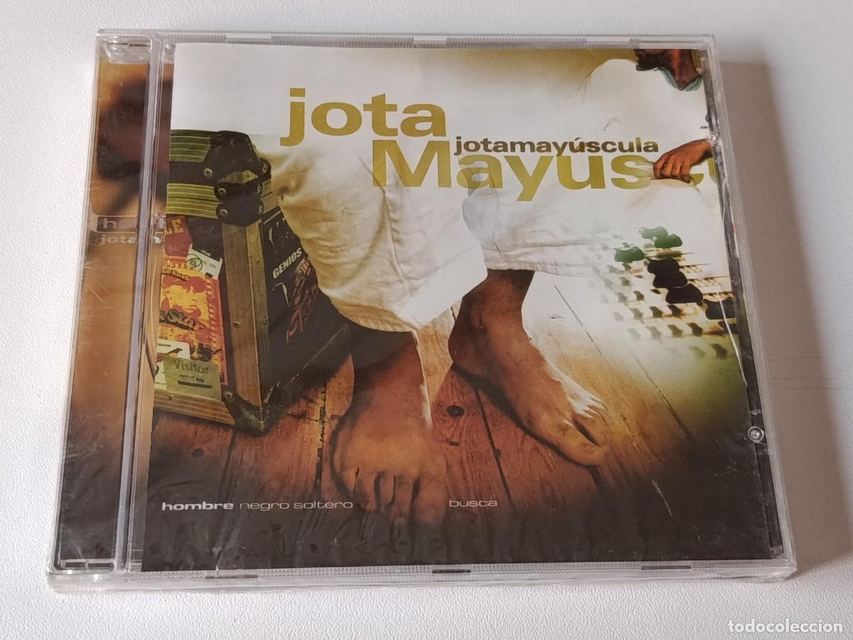CDs de M&uacute;sica: CD JOTA MAYUSCULA HOMBRE NEGRO SOLTERO BUSCA NUEVO PRECINTADO