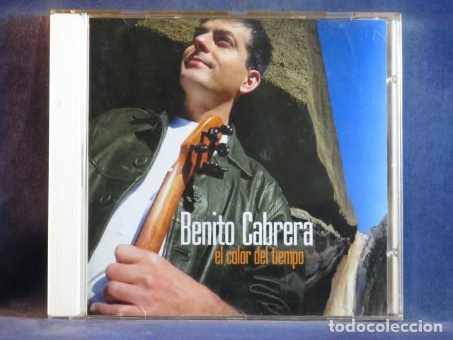 CDs de M&uacute;sica: BENITO CABRERA &ndash; EL COLOR DEL TIEMPO - CD