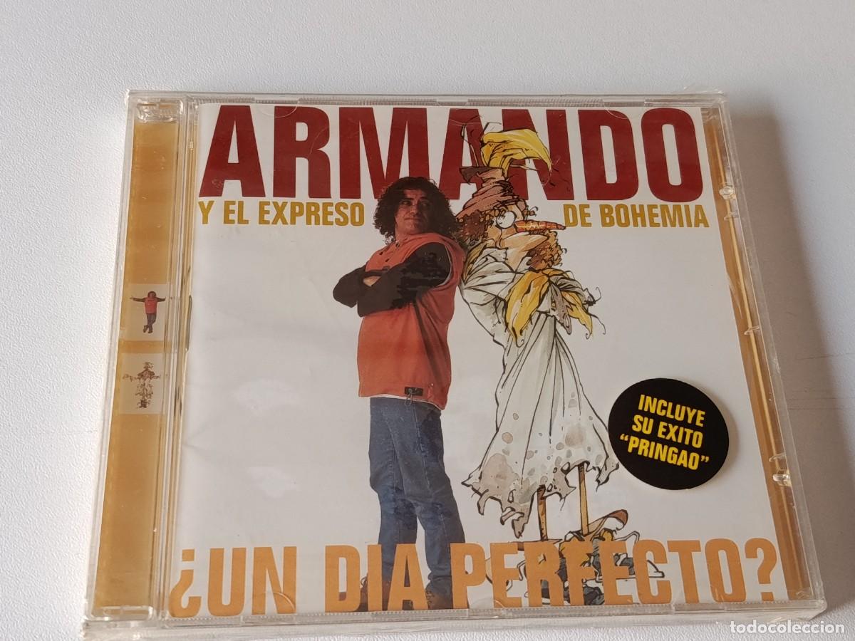 Music CDs: CD ARMANDO Y EL EXPRESO DE BOHEMIA UN DIA PERFECTO NUEVO PRECINTADO