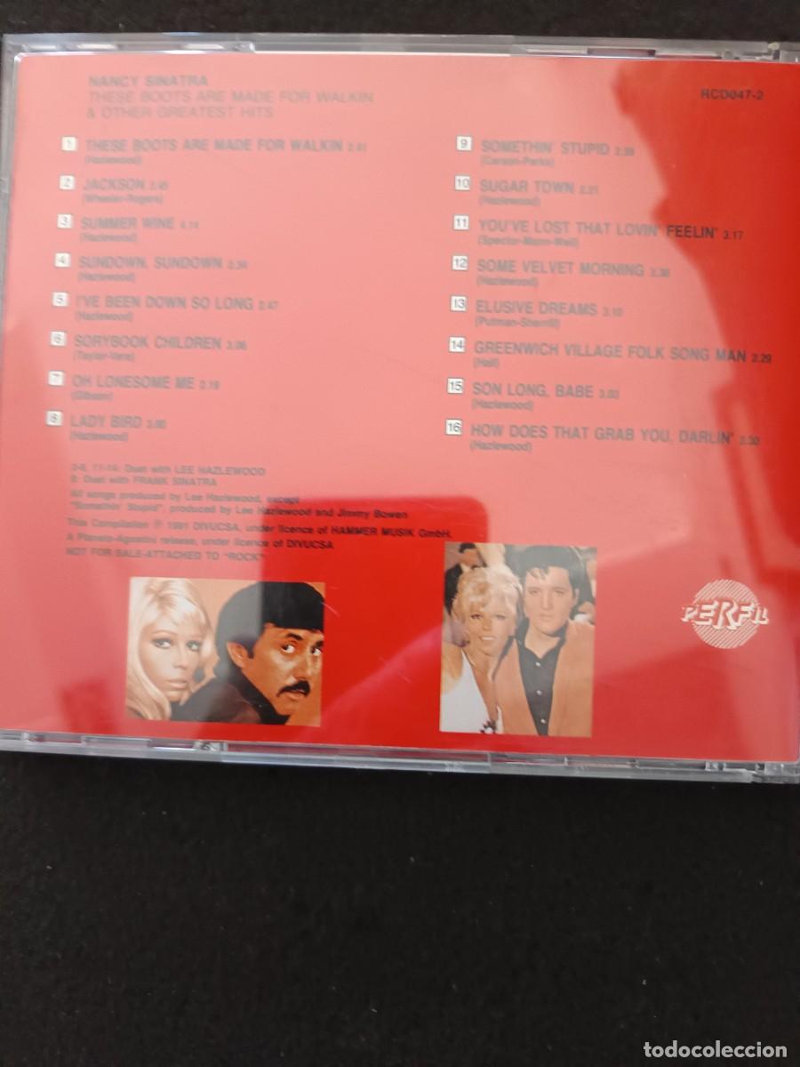 CDs de m&uacute;sica: NANCY SINATRA. THOSE BOOTS ARE MADE FOR MALKIN - Foto 2