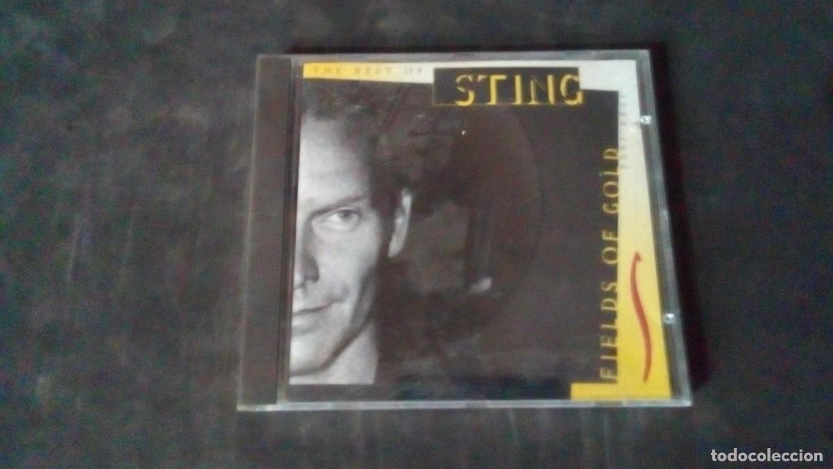 CDs de M&uacute;sica: CD-STING - FIELDS OF GOLD 1984-1994 - The best of STING - A&M RECORDS - a&ntilde;o 1994