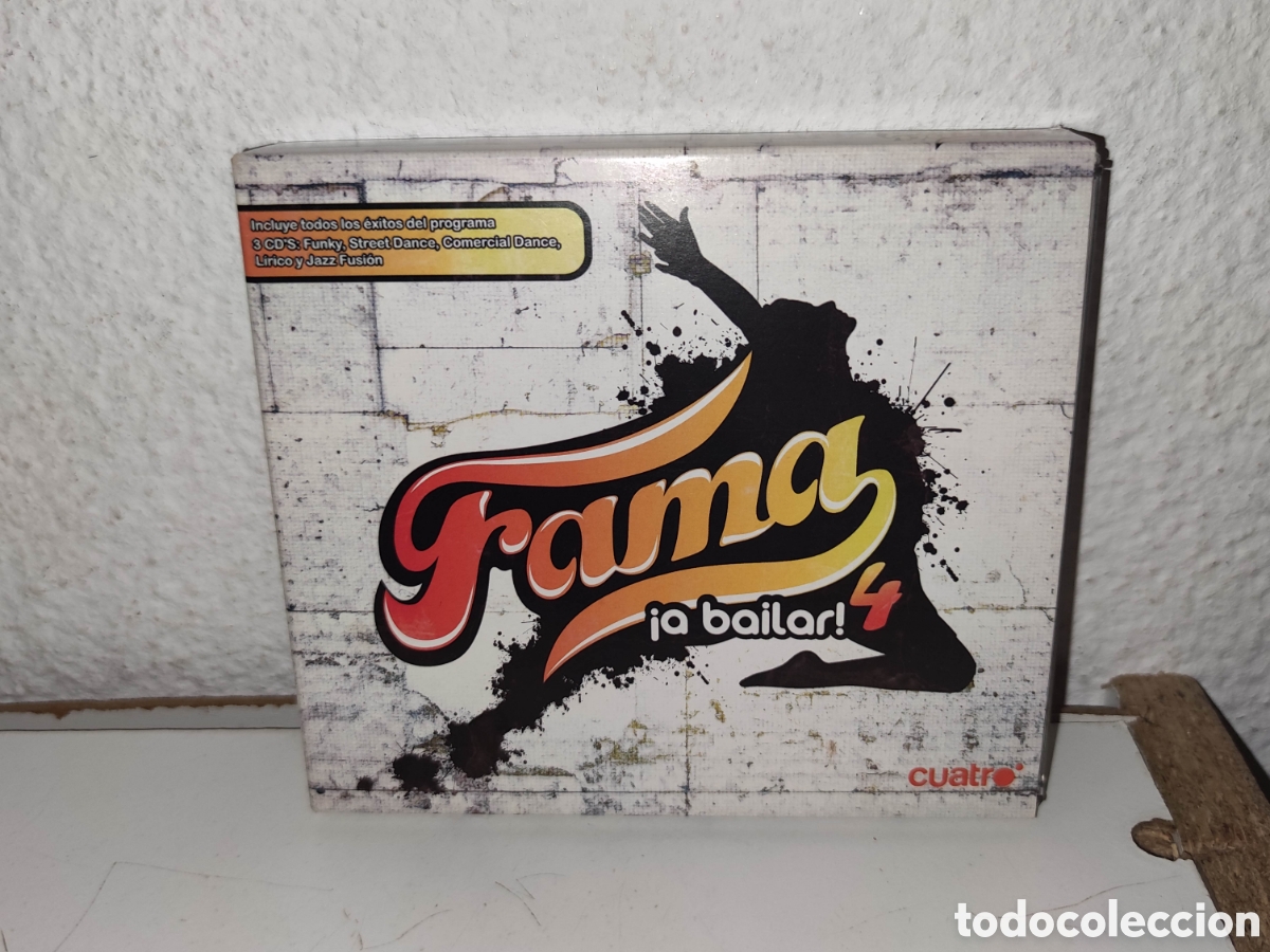 Musik-CDs: 3 Cd - Fama &iexcl;a Bailar! 4 - Funky, Streen Dance, Comercial Dance, l&iacute;rico y Jazz fusi&oacute;n