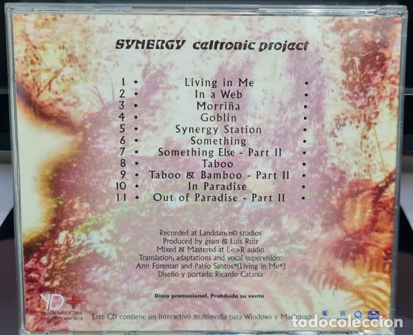 CDs de m&uacute;sica: CD CELTRONIC PROJECT - Synergy (NM/NM) - Foto 2
