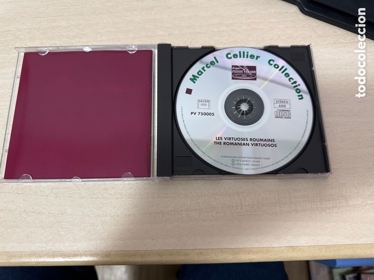 CDs de m&uacute;sica: CD LES VIRTUOSES ROUMAINS 1994 - Foto 2