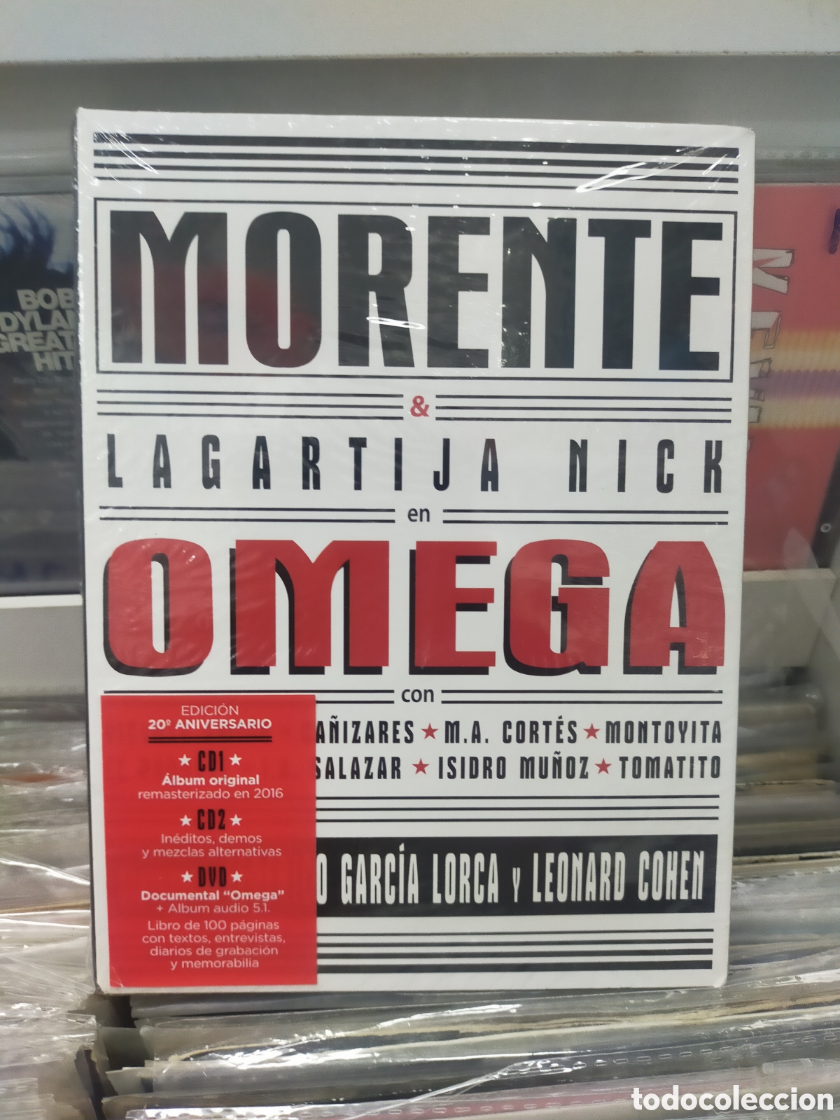 CDs de M&uacute;sica: Morente lagartija nick omega doble CD + dvd 20 aniversario precintado