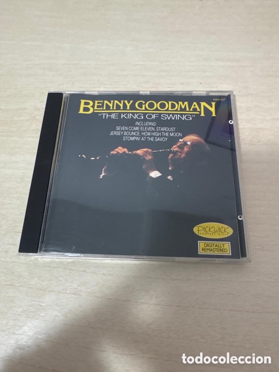CDs de M&uacute;sica: CD BENNY GOODMAN THE KING OF SWING 1989