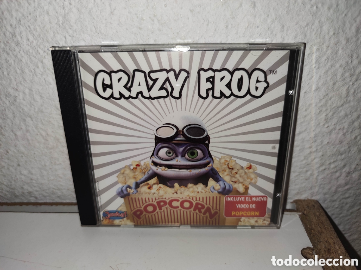 CDs de M&uacute;sica: Cd - Crazy Frog &ndash; Popcorn - Blanco Y Negro &ndash; BNCD 1598 SD - Electronic Estilo: Euro House