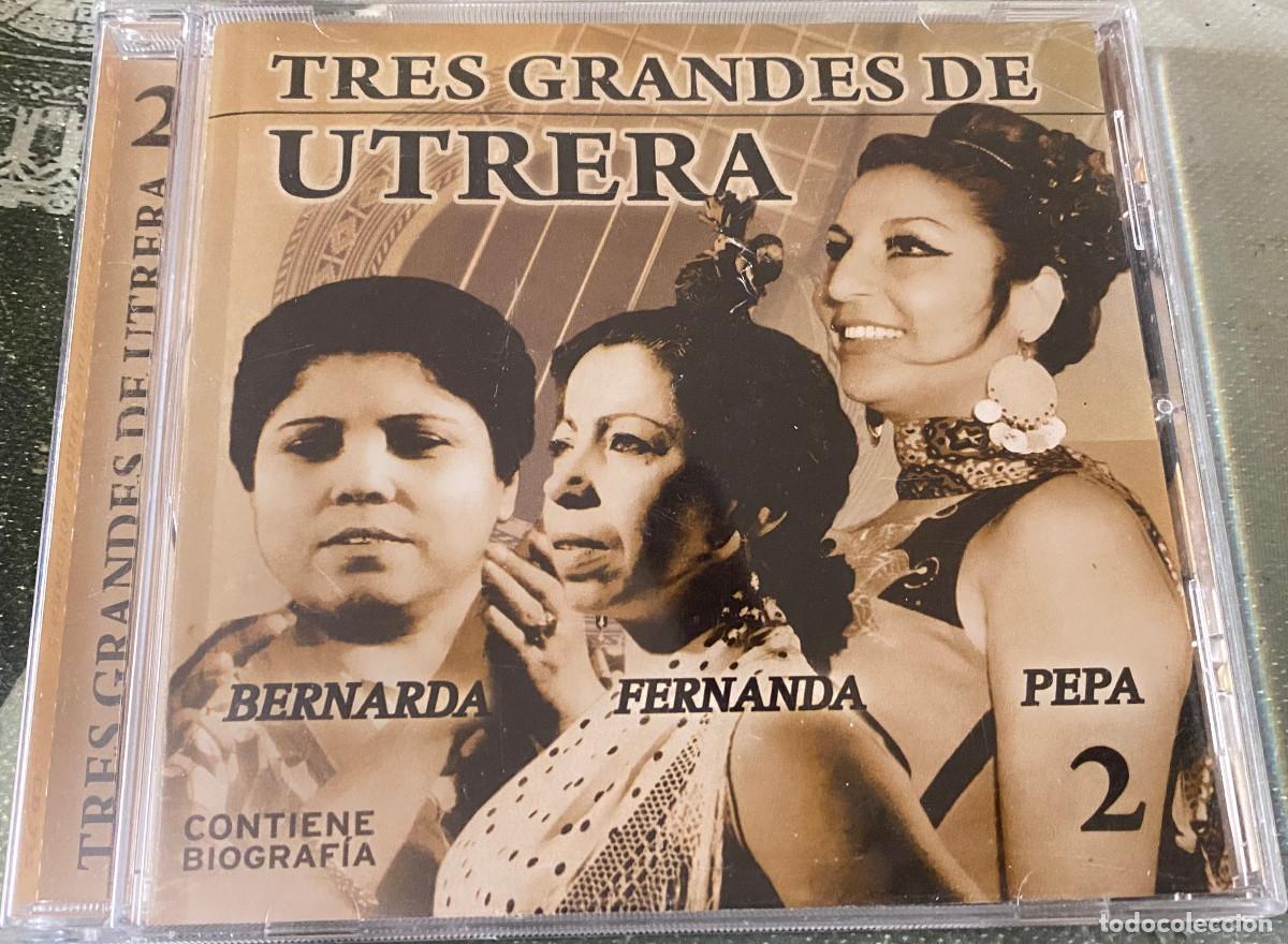 CDs de M&uacute;sica: 'Tres Grandes de Utrera - 2' de Bernarda, Fernanda y Pepa de Utrera. Flamenco cl&aacute;sico. 15 temas.