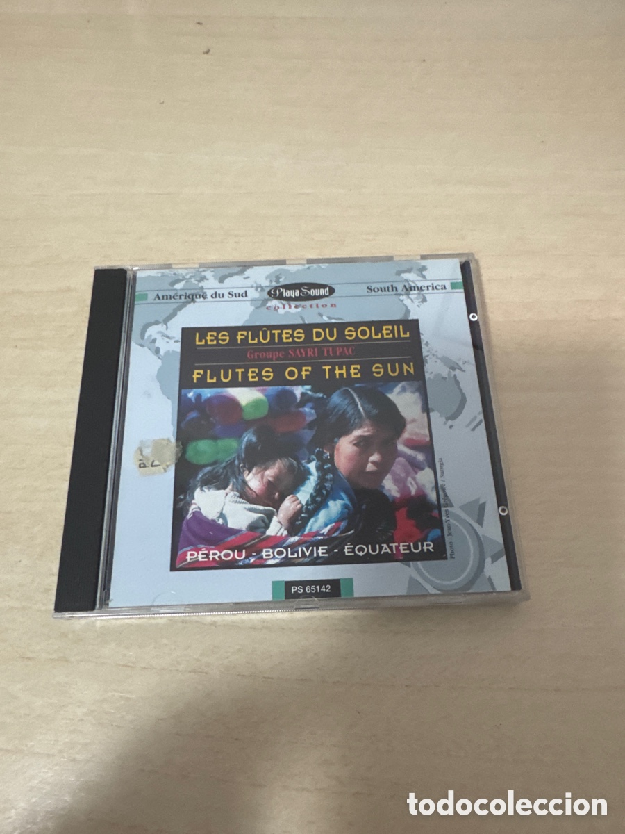CDs de M&uacute;sica: CD LES FL&Ucirc;TES DU SOLEIL SAYRI TUPAC 1995