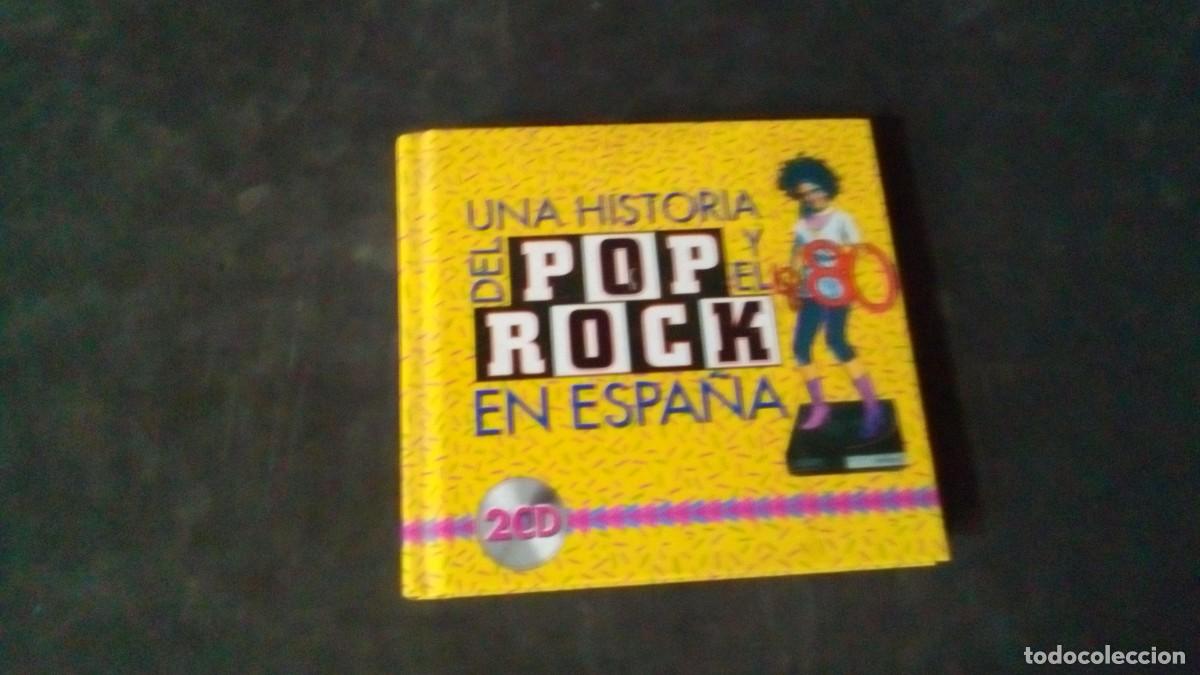 CDs de M&uacute;sica: Una historia del pop y el rock en Espa&ntilde;a 2 cd's Los 80 Radio Futura Alaska H&eacute;roes del Silencio