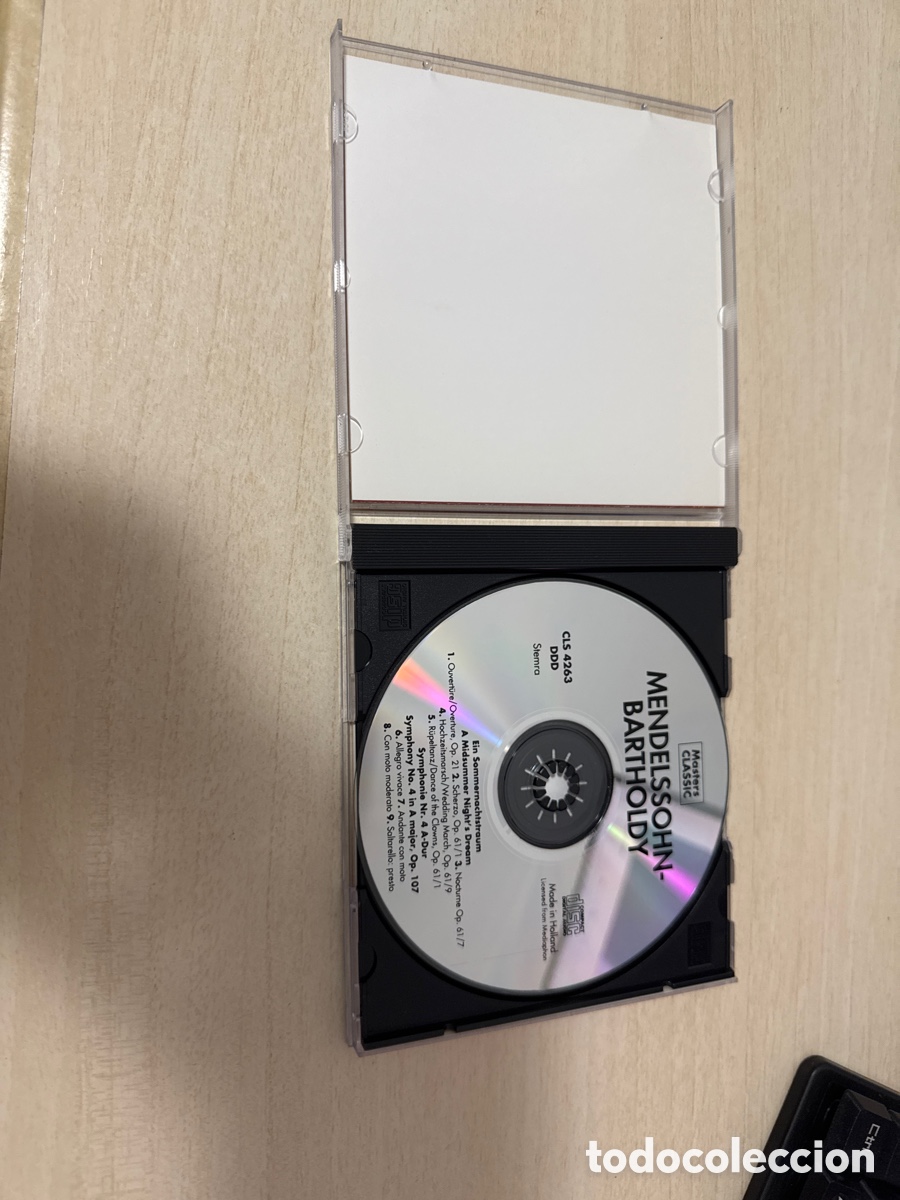 CDs de m&uacute;sica: CD MENDELSSOHN-BARTHOLDY A MIDSUMMER NIGHT&rsquo;S DREAM - Foto 2