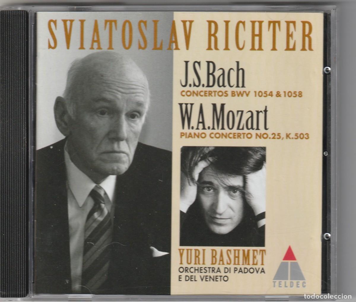 CDs de M&uacute;sica: SVIATOSLAV RICHTER (CD TELDEC 1996) BACH &middot; MOZART