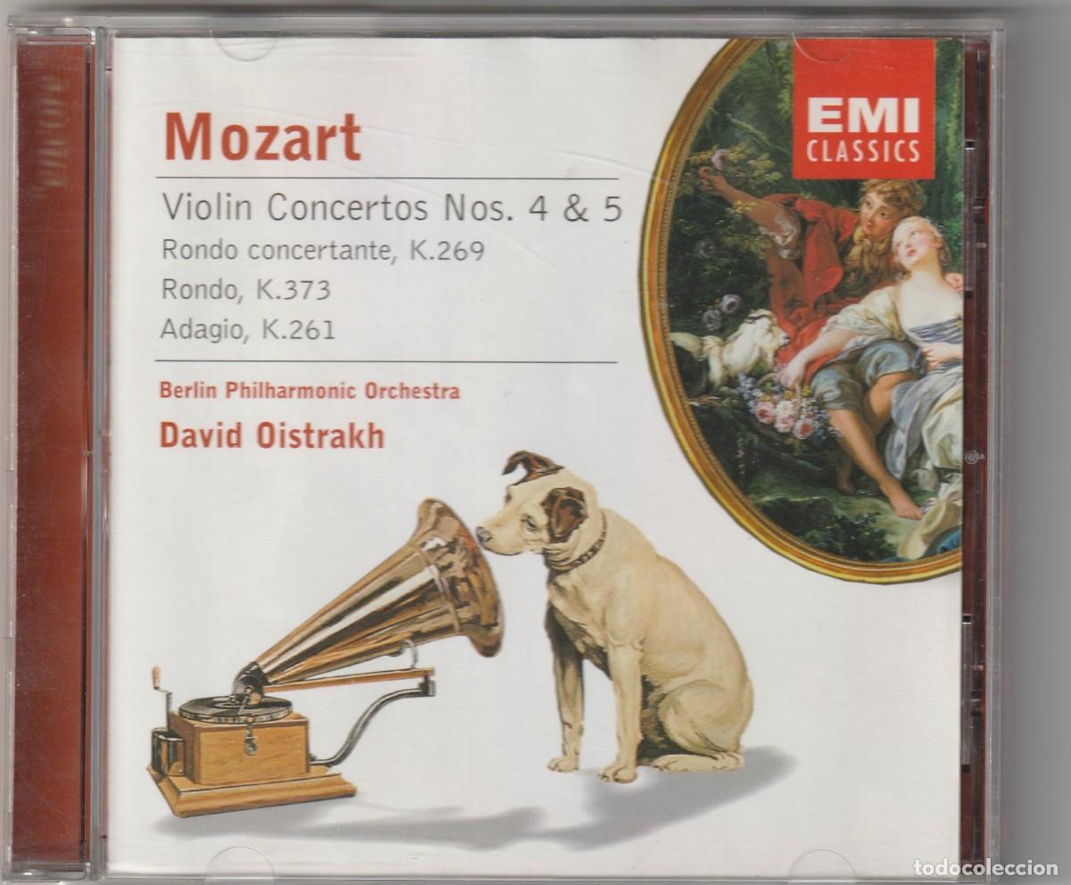 CDs de M&uacute;sica: MOZART - VIOLIN CONCERTOS NOS 4 & 5 (CD EMI 2001) DAVID OISTRAKH