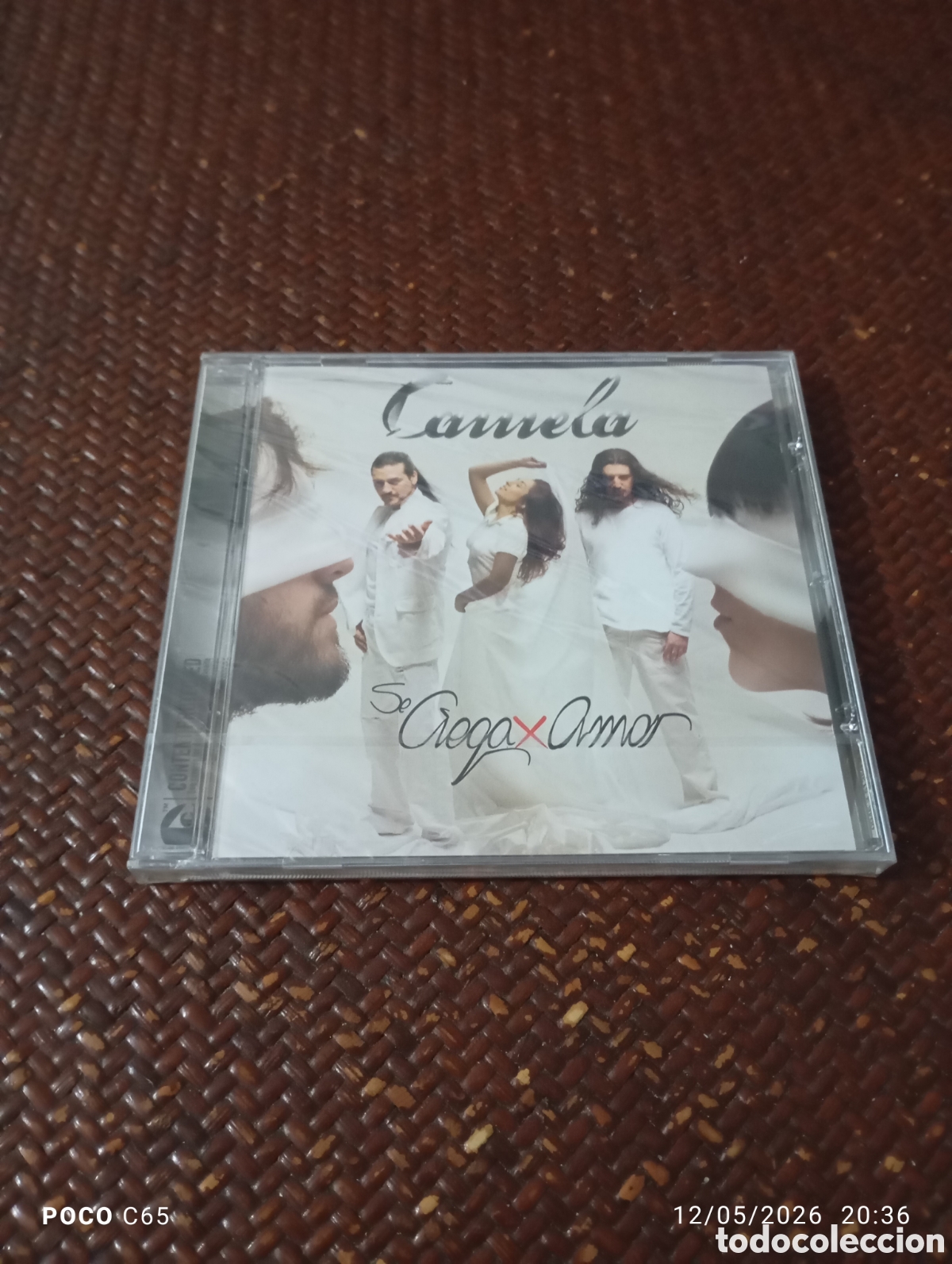 CDs de M&uacute;sica: Camela se ciega x amor precintado