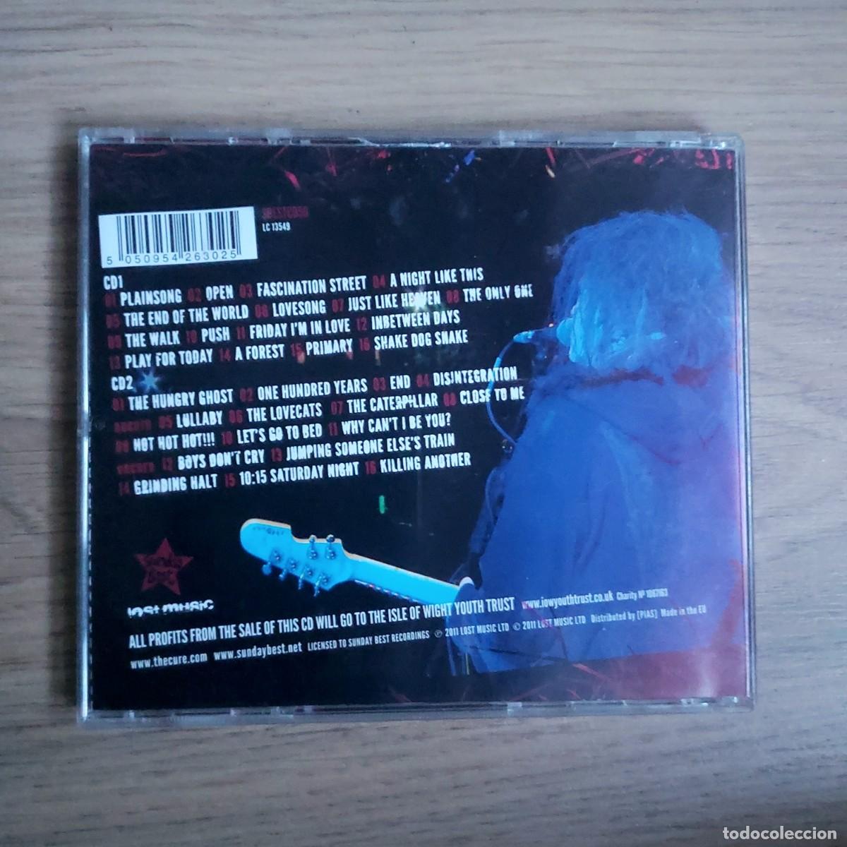 CDs de m&uacute;sica: The Cure - Bestival Live 2011 Set 2 CDs - Foto 2