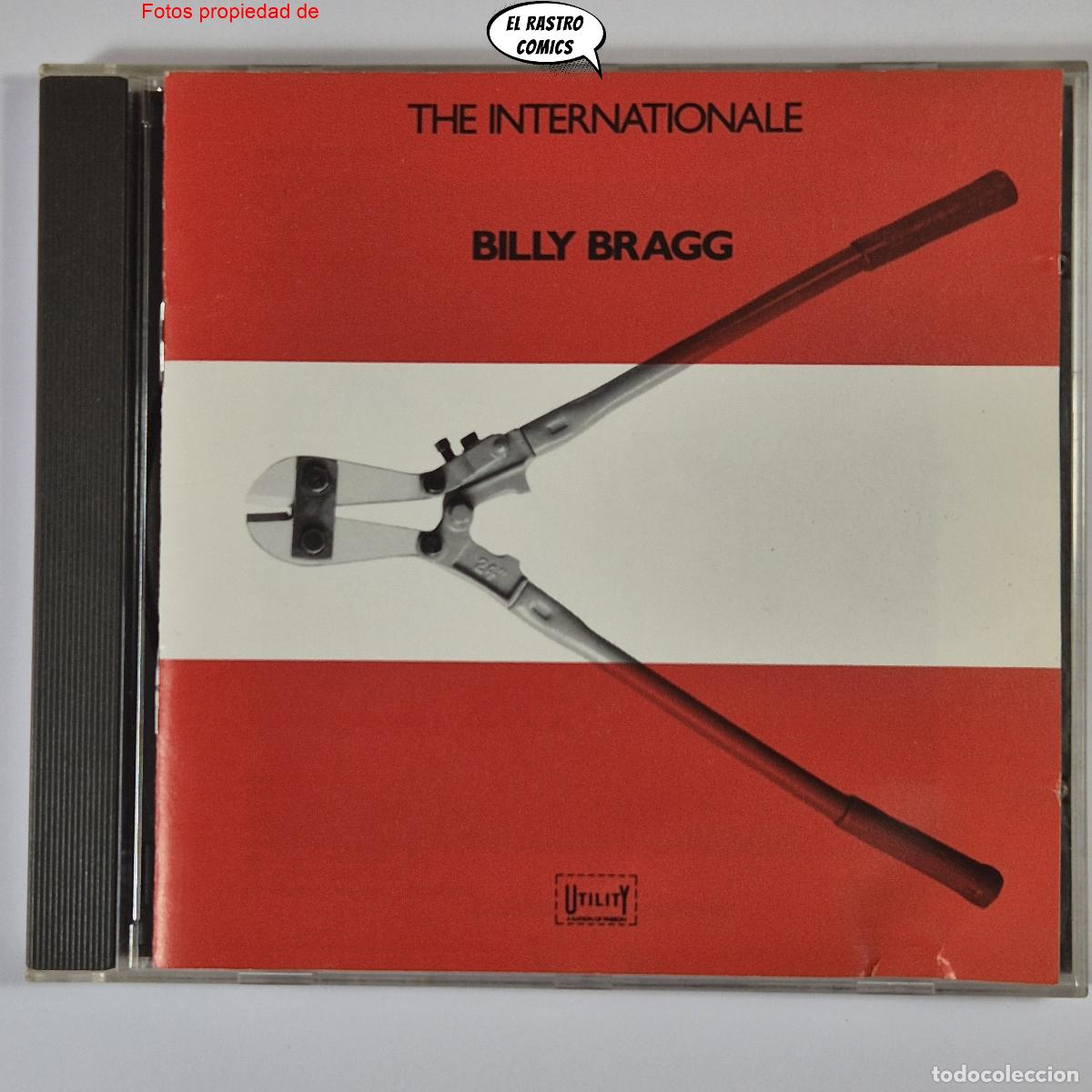 CDs de M&uacute;sica: Billy Bragg, The Internationale, CD Utility 1990, muy buen estado