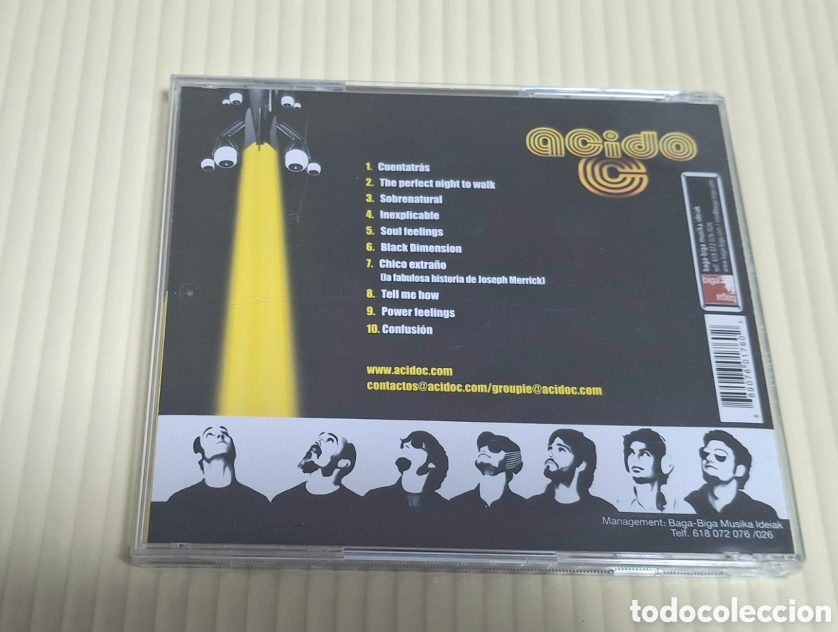 CDs de m&uacute;sica: CD De ACIDO C, STERROPTOPULSION - Foto 2