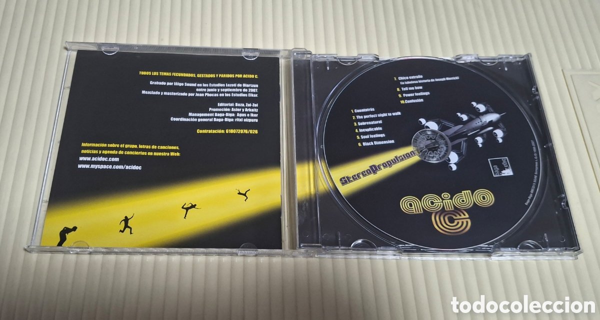 CDs de m&uacute;sica: CD De ACIDO C, STERROPTOPULSION - Foto 3