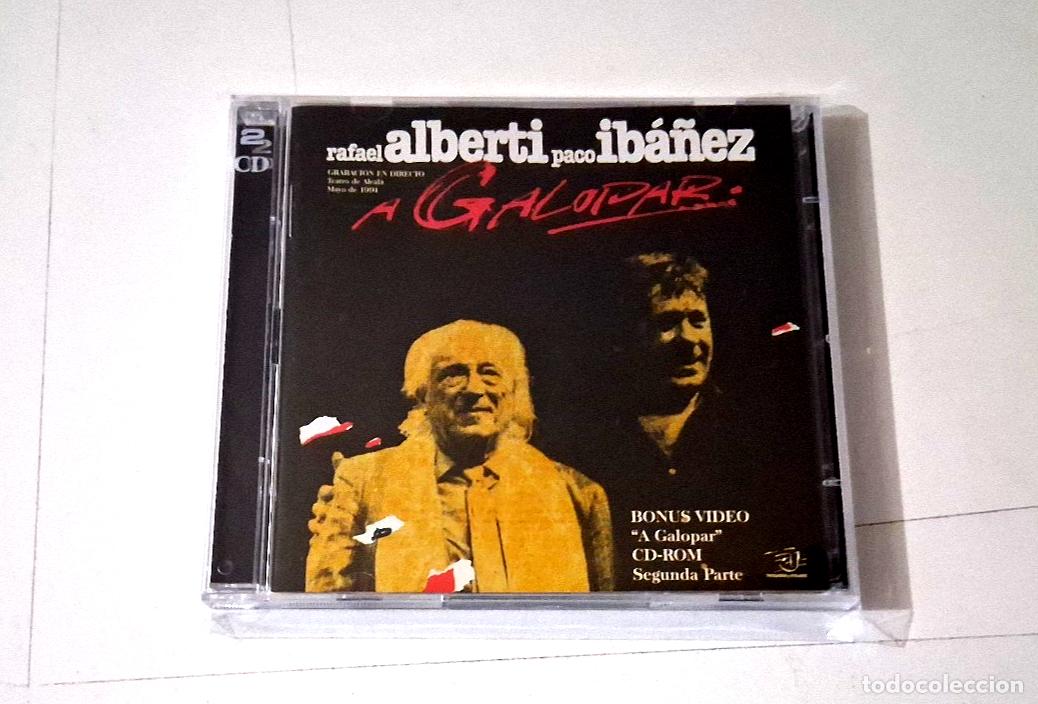 CDs de M&uacute;sica: RAFAEL ALBERTI PACO IBA&Ntilde;EZ &rdquo;A GALOPAR&rdquo; 2CD 31 TRACKS CD