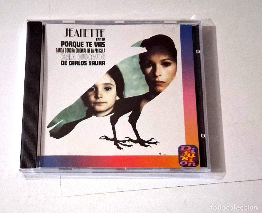 CDs de M&uacute;sica: JEANETTE &rdquo;PORQUE TE VAS&rdquo; CD 8 TRACKS CRIA CUERVOS BSO OST