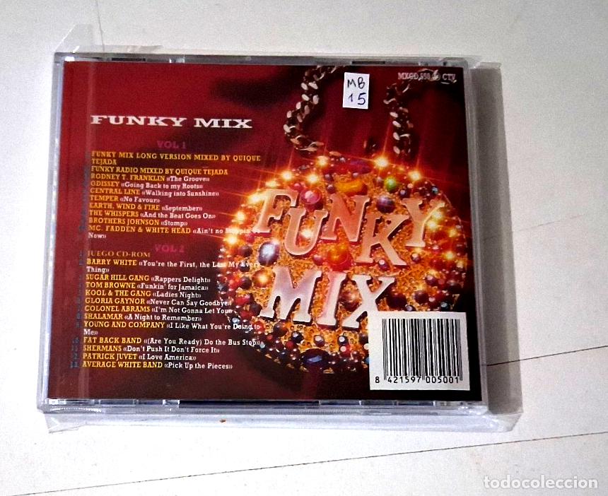 CDs de m&uacute;sica: CD &rdquo;FUNKY MIX&rdquo; 2CD 23 TRACKS - Foto 2